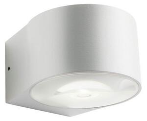Redo 90060 LOG exteriérové nástěnné svítidlo CREE COB LED | 6W | 600/570lm | 3000K | IP65 - bílá