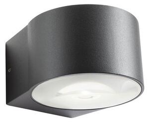Redo 90061 LOG exteriérové nástěnné svítidlo CREE COB LED | 6W | 600/570lm | 3000K | IP65 - antracit