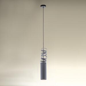 Artemide DOI4600A80 Decomposé Light, šedé závěsné svítidlo, 1x8W E27, výška 60cm