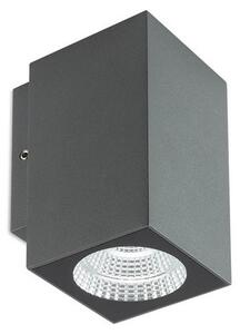 Redo 90085 QUAD exteriérové nástěnné svítidlo CREE COB LED 3W | 360/280lm | 3000K | IP65 - sntracit