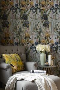 Mind the Gap WP 20476 Fleurs d'Iris Aquamarine