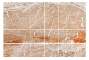 Sada samolepek na kachličky 24 ks 15x15 cm Marble Tiles Torino – Ambiance