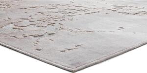 Šedo-béžový koberec z viskózy Universal Margot Marble, 160 x 230 cm