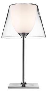 Flos F6281000 KTribe T1 Glass, designová stolní lampa se stmívačem, 1x70W E27, čirá, výška 56cm