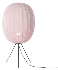 Made By Hand - Knit-Wit 65 High Oval Stojací Lampa Medium Light Pink - Lampemesteren