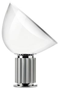Flos F6607004 Taccia LED, designová lampa se stmívačem, 28W LED 2700K, PMMA/anodizovaná stříbrná, výška 64,5cm