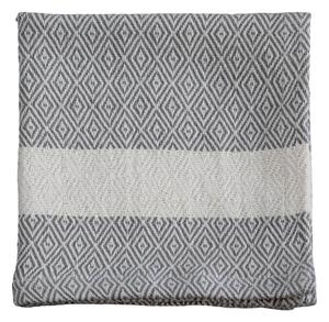 Bavlněný ručník Hammam French grey 32 × 32 cm