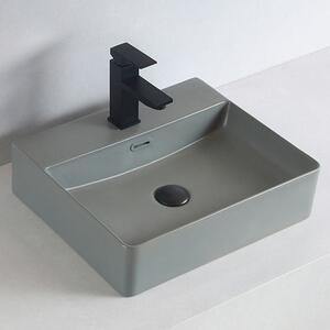 Umyvadlo KW6146 - nástěnné i na desku - sanitární keramika - 50 x 42 x 12,5 cm - možnost volby barvy