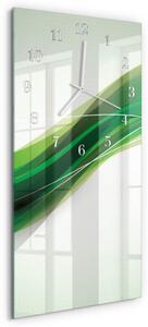 Skleněné hodiny vertikální Abstrakce zsppb-30x60-00084519