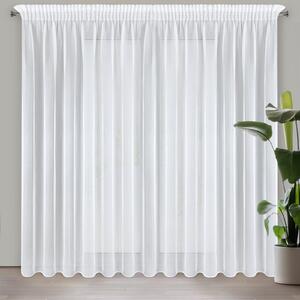ZÁCLONA NA PÁSCE MIREA 350X270 CM BÍLÁ