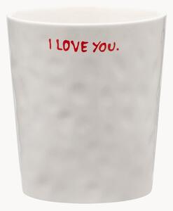Ručně vyrobený XL hrnek I Love You