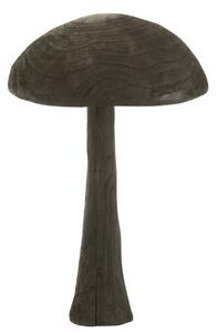Veliká dřevěná houba Mushroom Wood Granitti L – 38*38*60 cm - J-Line by Jolipa