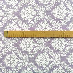 Ervi bavlna š.240 cm - ornament fialový 110-2, metráž