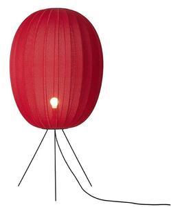 Made By Hand - Knit-Wit 65 High Oval Stojací Lampa Medium Maple Red - Lampemesteren