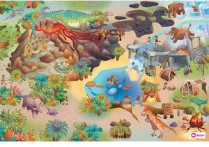 Domarex Dětský kobereček Little Hippo Dinosauři, 75 x 112 cm