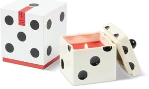 Paddywax Lucky Dice Tobacco Patchouli vonná svíčka z keramiky 283 g