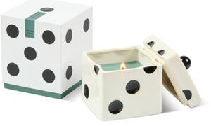 Paddywax Lucky Dice Misted Lime vonná svíčka z keramiky 283 g