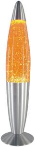 Rabalux 4118 Glitter Mini Lávová lampa, oranžová