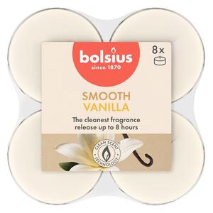 Bolsius Čajové Maxi 8ks True Scents Vanilla, vonné svíčky