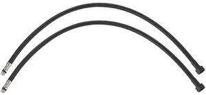 Flexibilní připojovací hadice M10x3/8" - černá matná - 60 cm