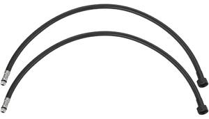 Flexibilní připojovací hadice M10x3/8" - černá matná - 50 cm - 2ks