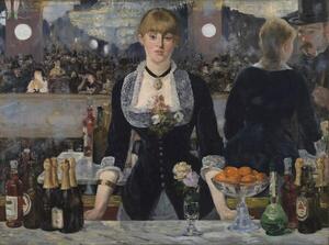 Obrazová reprodukce A Bar at the Folies-Bergere, 1881-82, Manet, Edouard