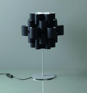 Quadrifoglio Group K05TVE0P00-002 Sun, designová stolní lampička z černého textilu, 1x16W LED E27, výška 71cm