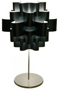 Quadrifoglio Group K05TVE0P00-002 Sun, designová stolní lampička z černého textilu, 1x16W LED E27, výška 71cm