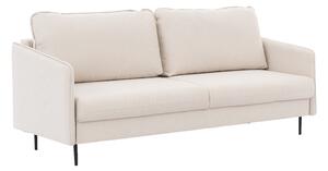 Rozkládací pohovka Taila - béžová Loft 01 / černé nožky