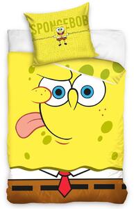 CARBOTEX Dětské povlečení Sponge Bob Emoji, 140 x 200, 70 x 90 cm
