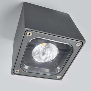 Lucande - Tanea LED Venkovní Stropní Lampa 10x10 Dark Grey - Lampemesteren