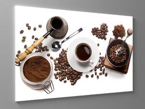 Liox Obraz příprava kávy Rozměr: 60 x 40 cm