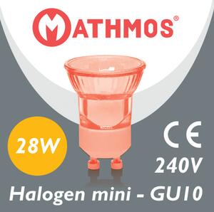 Mathmos žárovka pro lávovou lampu Astrobaby a Telstar, 28W halogen GU10 mini
