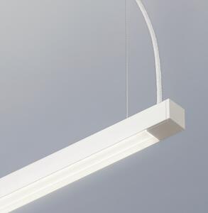 TeamItalia Linea Dark, bílé svítidlo se svícením nahoru-dolu, 27+5W LED 3000K, délka 120cm
