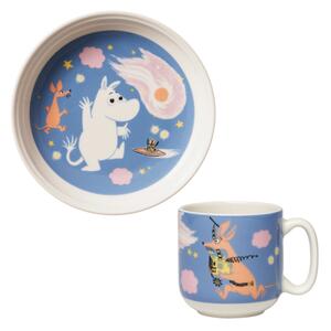 Set hrnku a talíře Moomin Space adventure, dárkový box