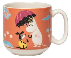 Set hrnku a talíře Moomin Under the Umbrella, dárkový box