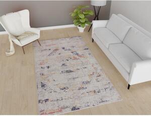 Bílo-béžový pratelný koberec 80x50 cm - Vitaus