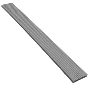 Podlahová prkna na terasu - WPC + příslušenství - 16 m2 - 2,2 m | šedá