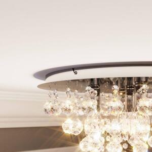 Lindby - Annica Round Stropní Lampa Chrome/ClearLindby - Lampemesteren