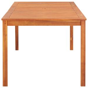 Zahradní stůl Hunt - masivní akáciové dřevo | 215x90x74 cm