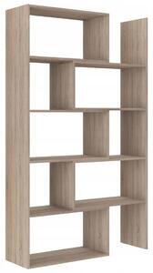 Regál Stolarz Lempert 125 cm x 188 cm x 33 cm dub sonoma