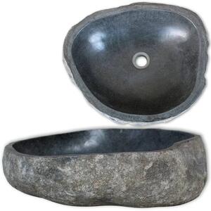 Umyvadlo Douglas - říční kámen - oválné | 30–37 cm