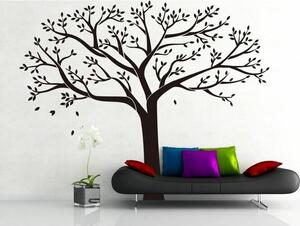 Samolepicí dekorace XXL černý rodinný strom
