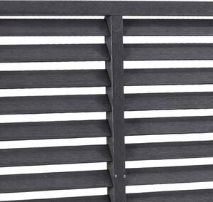 Lamelový plot Liberty - WPC - 170x170 cm | šedý