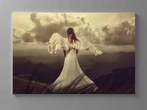 Liox Obraz anděl v horách Rozměr: 60 x 40 cm