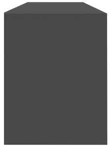 TV stolek Sacramento - dřevotříska - 120 x 30 x 37,5 cm | černý
