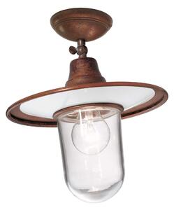 Il Fanale 220.12.ORT Barchessa, stropní svítidlo v country stylu s čirým sklem, 1x57W E27, prům.25cm