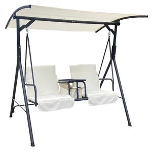 Zahradní houpačka PREMIUM béžová KRE6779