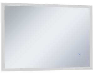 Koupelnové zrcadlo s LED světly a dotykovým senzorem | 100x60 cm