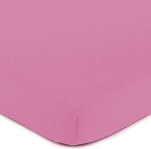 Jersey prostěradlo světle růžová, 60 x 120 cm